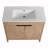 Keiland 35.9 " W Freestanding Standard Free Standing 1 Single Vanity Bathroom Vanity With Ceramic Top