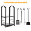 Brigetta Steel Fireplace Tool Set