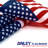 SA Deluxe Desk Flag Set - 6 x 4 inch Miniature American US Desktop Flag with 12" Solid Pole - Vivid Color and Fade Resistant - Black Base and Spear Top