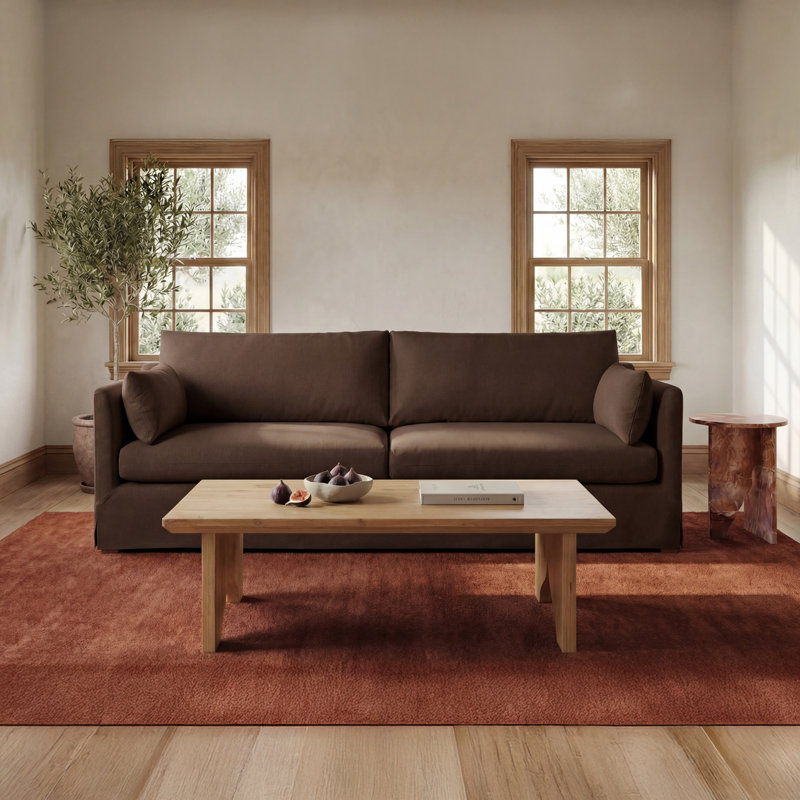 Alexandria Marianne Coffee Table Brown, Natural