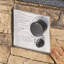 40000 Fireplace Column - 20.02'' Width, Charming Fire Feature 29 Inches Tall , Magnesium Oxide, Natural Stone
