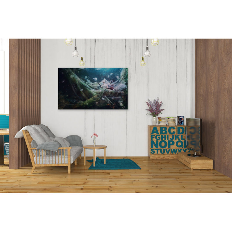 « s’effilochent », reproduction d’art sur toile tendue, H 26 po x l 40 po