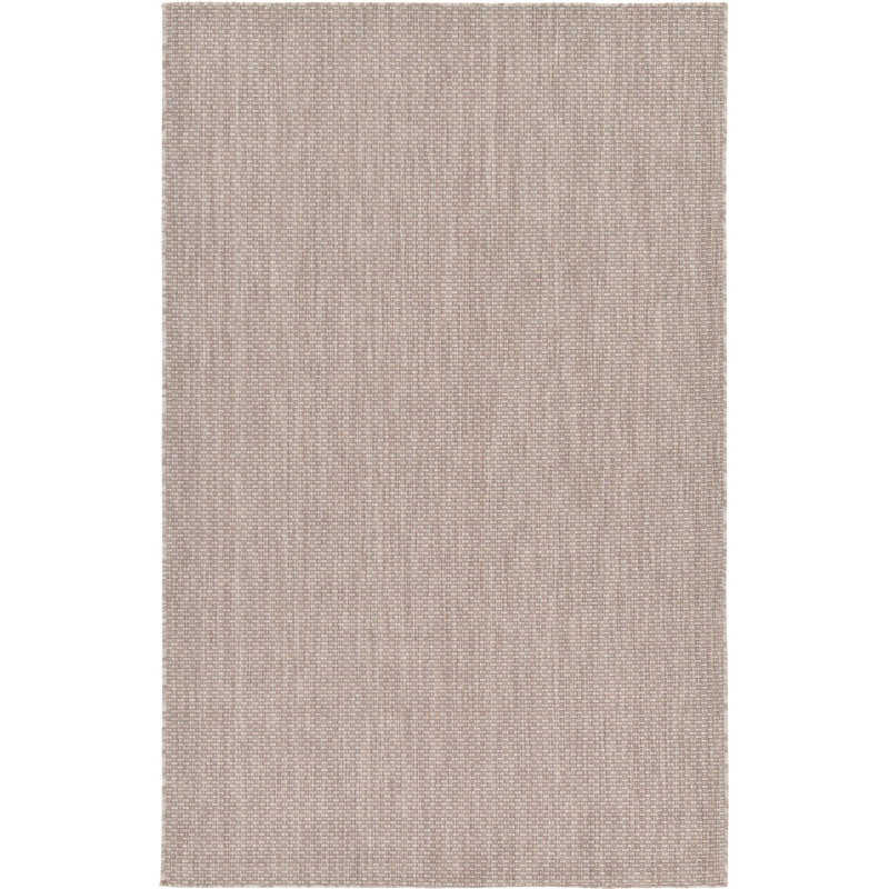 Tapis intérieur / extérieur Avaughn, Beige, Rectangle 9 pi x 12 pi 2 po
