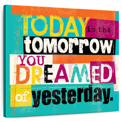 Tomorrow Dream Of Yesterday