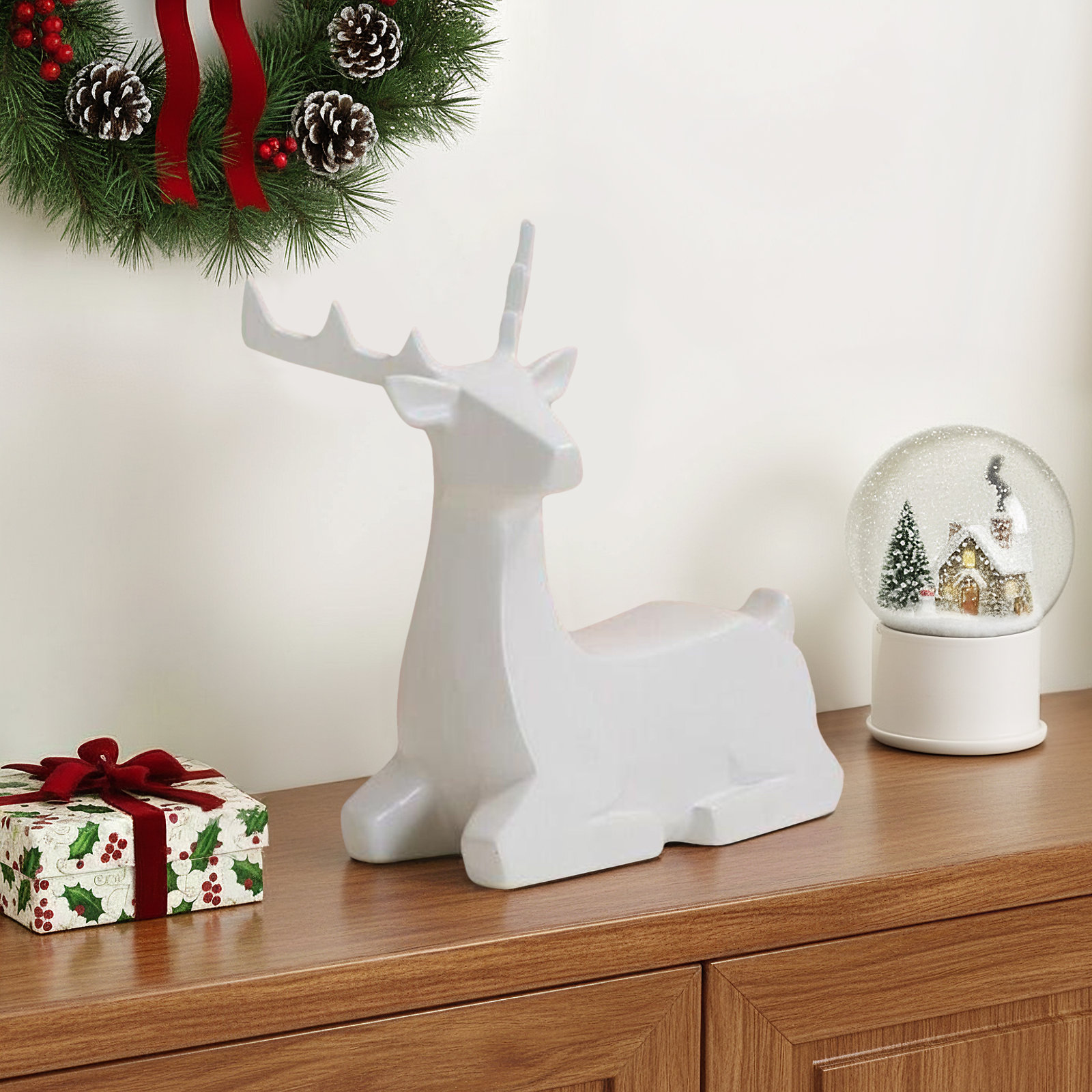 Minimal Deer Figurine