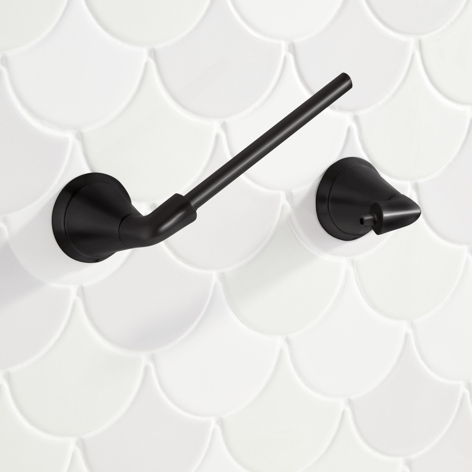 Provincetown Toilet Paper Holder, Matte Black