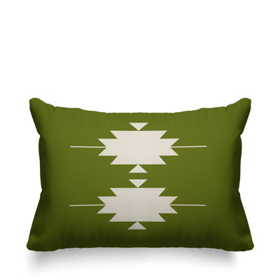 Sike Outdoor Reversible Throw Pillow