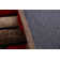 Corey-Leigh Abstract Shag Orange/Brown Area Rug