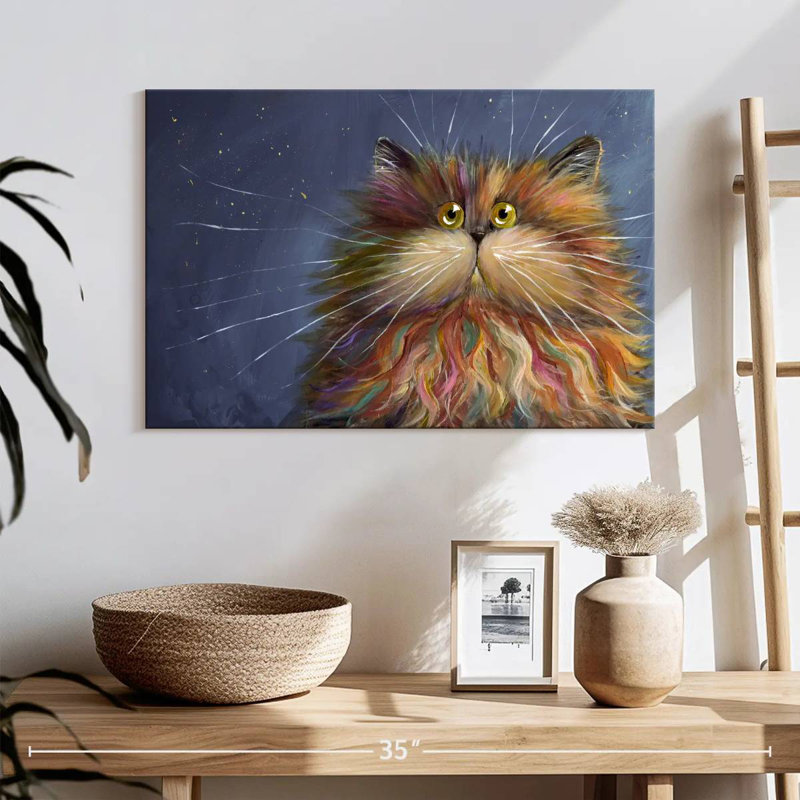 Pixie Kitty, 16" H x 24" W