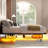 Zoller Floating Bed Frame with LED & Charging Station, Modern Metal Platform Bed, No Box Spring Needed-812422483