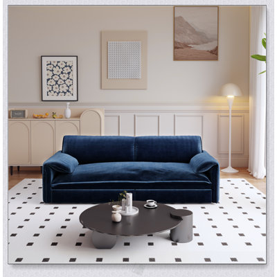 Convertible Sofa Bed With Side Storage And Smooth Wheels,   For Flexible Living And Easy Maintenance.