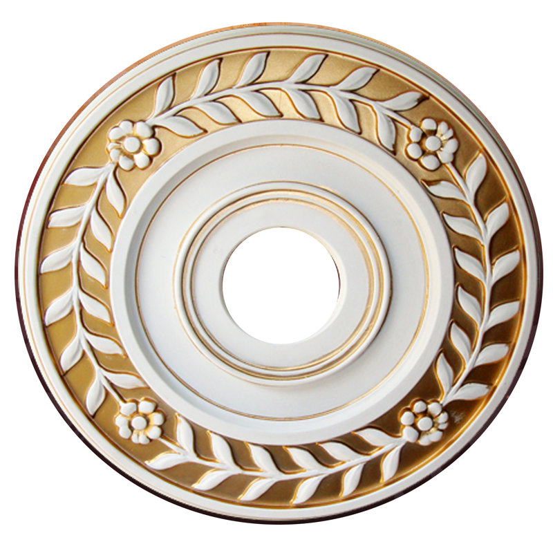 Médaillon de plafond régulière accents