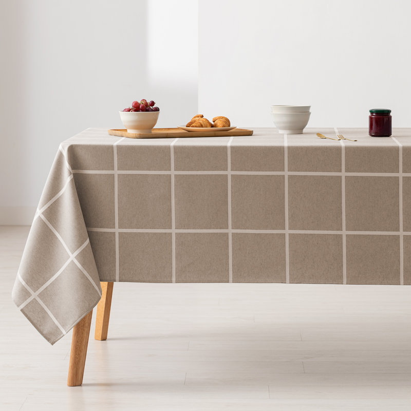 Ouellet Dining Linens, Beige, 100cm W x 140cm L