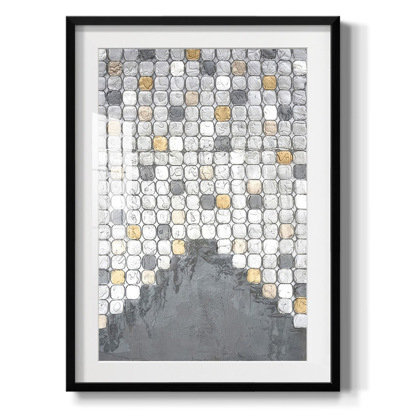 Échelle chromatique II - impression encadrée, Noir, H 28,5 po x l 20,5 po
