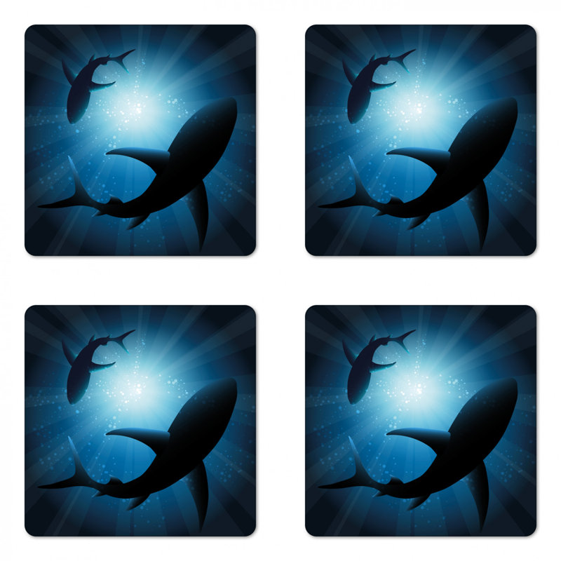 Sous-verre requin