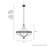 Hunter Merlin 6 Light Chandelier Ceiling Light Fixture-78567098