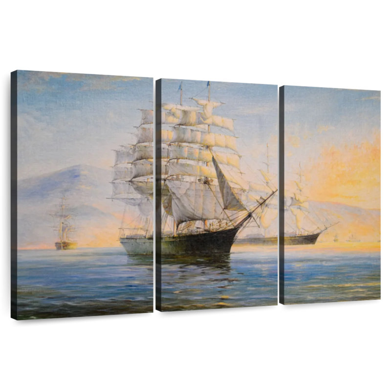 Aletra Ship, 36" H x 57" W