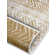 Reversible Flatweave Ocher/Ivory Rug