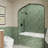 High Pressure Shower System with Pressure Balance Valve & Tub Spout-60135017