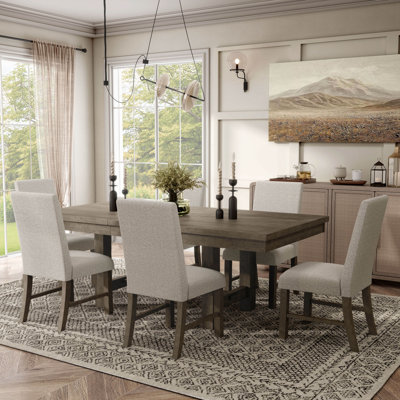 Haike 7 - Piece Extendable Dining Set