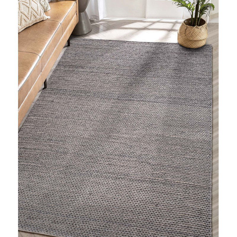 Tahar Wool Striped Indoor Rug, Rectangle 3' x 5'