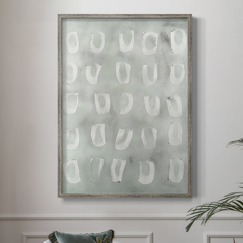 ABSTRACT Series DCCLxxV, reproduction encadrée - bois massif, H 30 po x l 24 po