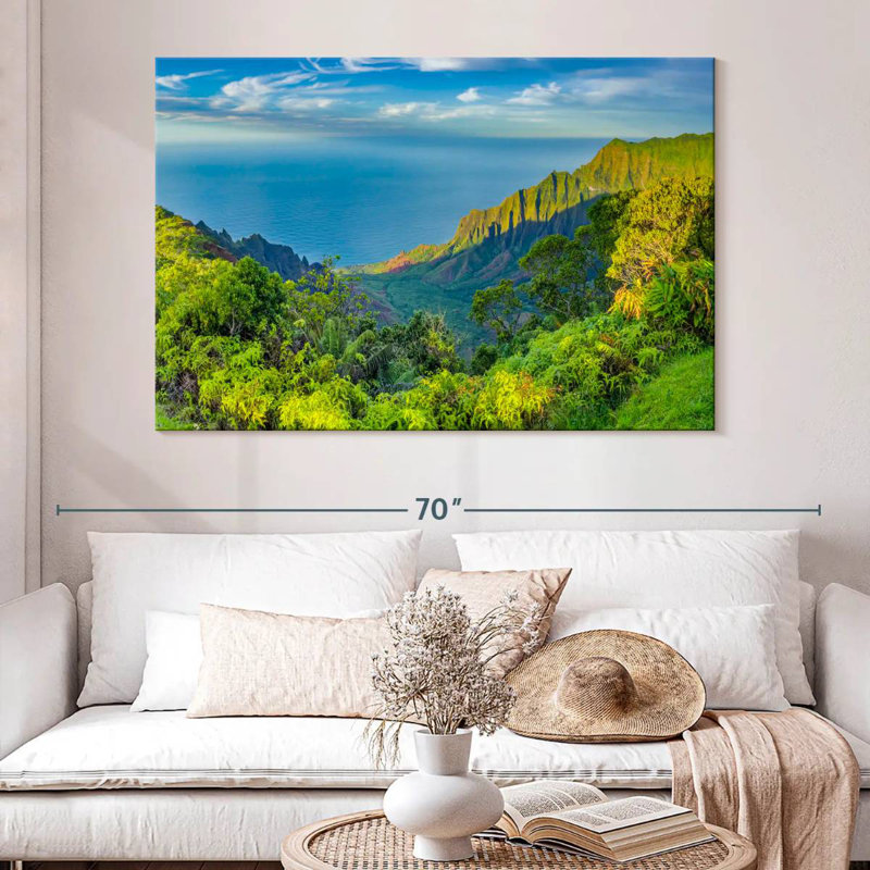 Gillard Kalalau Lookout à Kauai, H 34 po x l 51 po