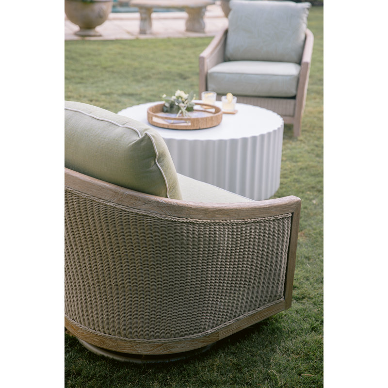 Cambria Outdoor Teak Lounge Chair