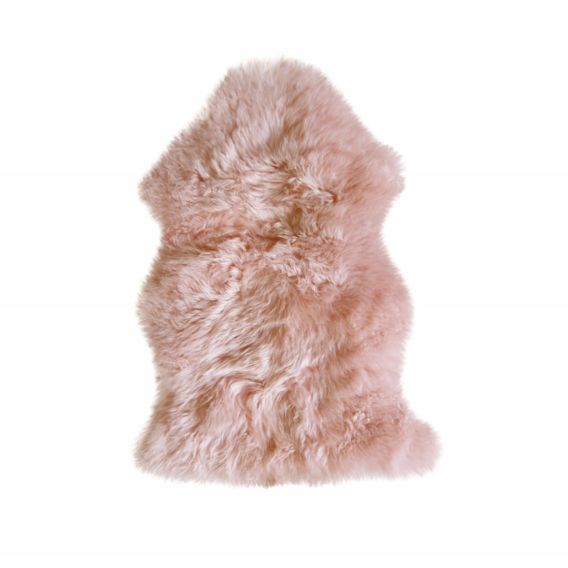 Eubanks Sheepskin Animal Print Indoor Rug, Novelty 2' x 3'