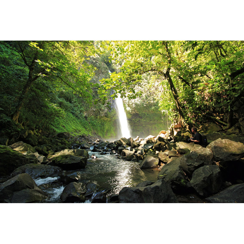 La Fortuna Waterfall - Photographie sur toile tendue, H 32 po x l 48 po x P 1 po