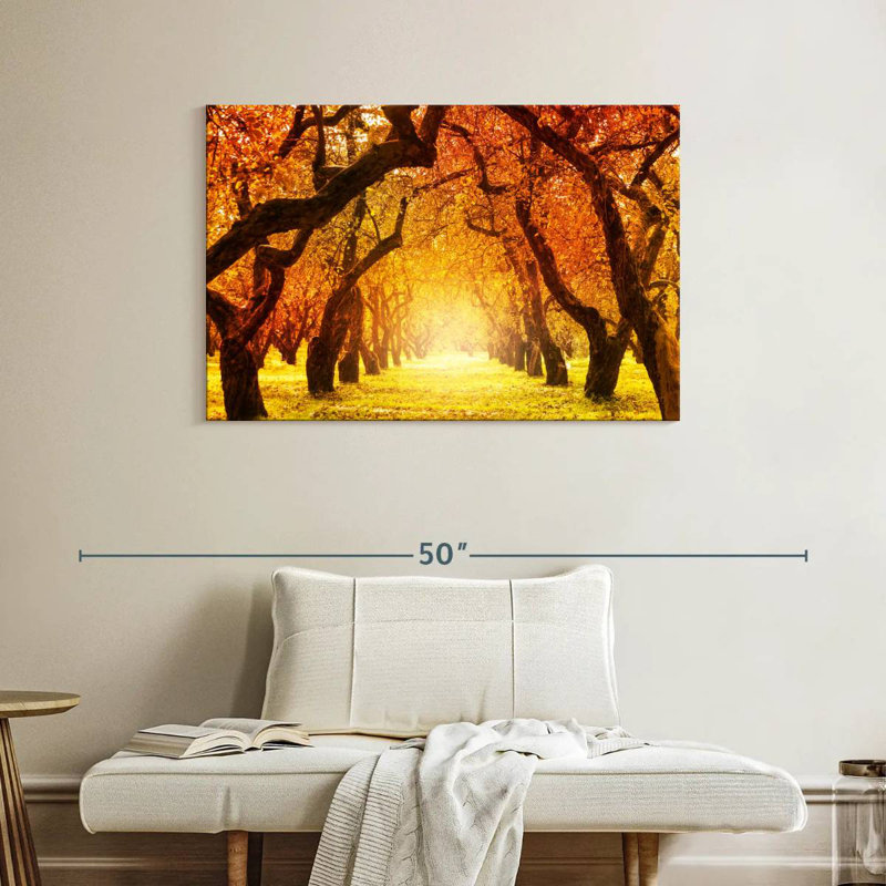 Alvord Autumn Forest Trail, H 26 po x l 39 po