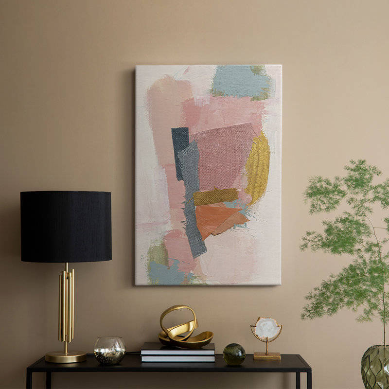 Touche d'orange II - Cavas enveloppés de galerie, H 18 po x l 12 po