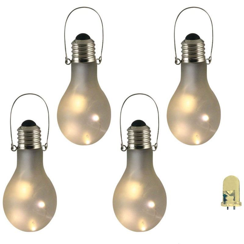 Luxform Garden LED DEco Lights Frosted Glass