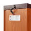 Bibliothèque de rangement modulaire de 71 po de hauteur, armoire autoportante en bois avec tablettes et portes, présentoir de ferme (Combine 2+)-133394231-133394230