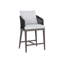 Capri Outdoor Teak Bar Stool