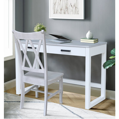 Shanav Solid Wood Writing Desk