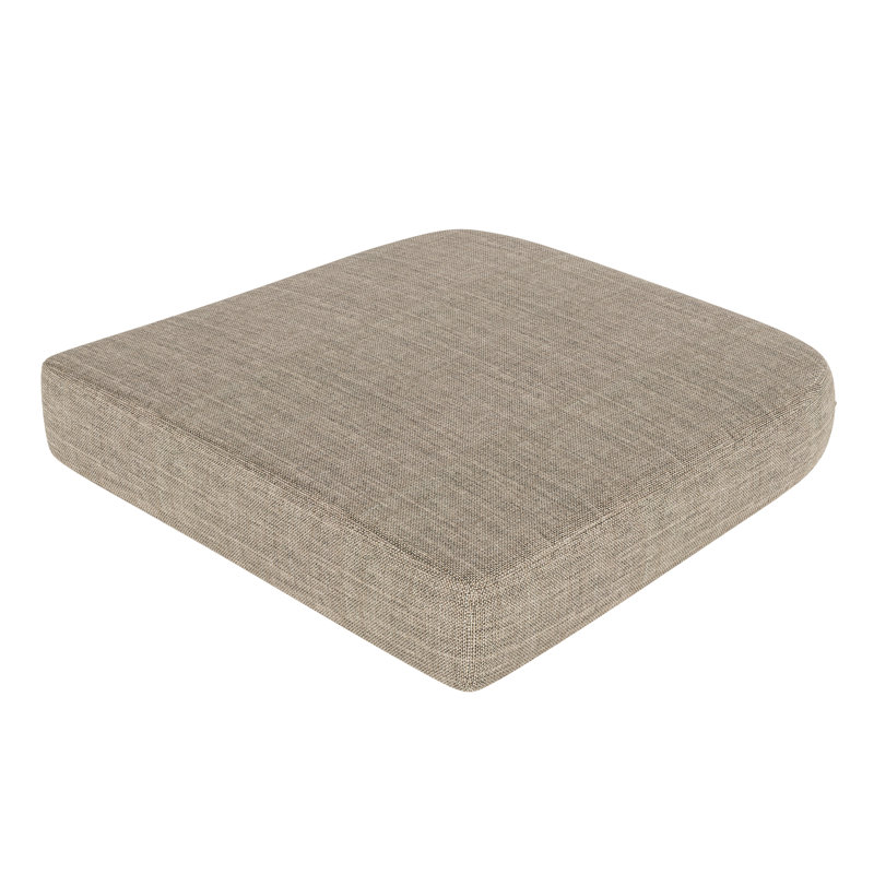 Dining ChairSeat Pad Replacement Cushion – 19L x 19W x 2.5D, Cast Shale Sunbrella® Plainweave