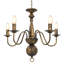 Cheesman 5 - Light Candle Style Chandelier-2115732313