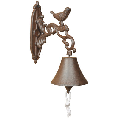 Esschert Design Doorbell Brown Cast Iron