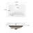 24" Bathroom Vanity With Ceramic Sink-1457626562
