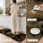 Swirling Circles Non-Slip Washable Kitchen Mats