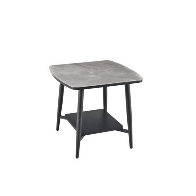 Benedick Side Table with Storage