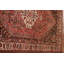Tapis traditionnel géométrique rouge