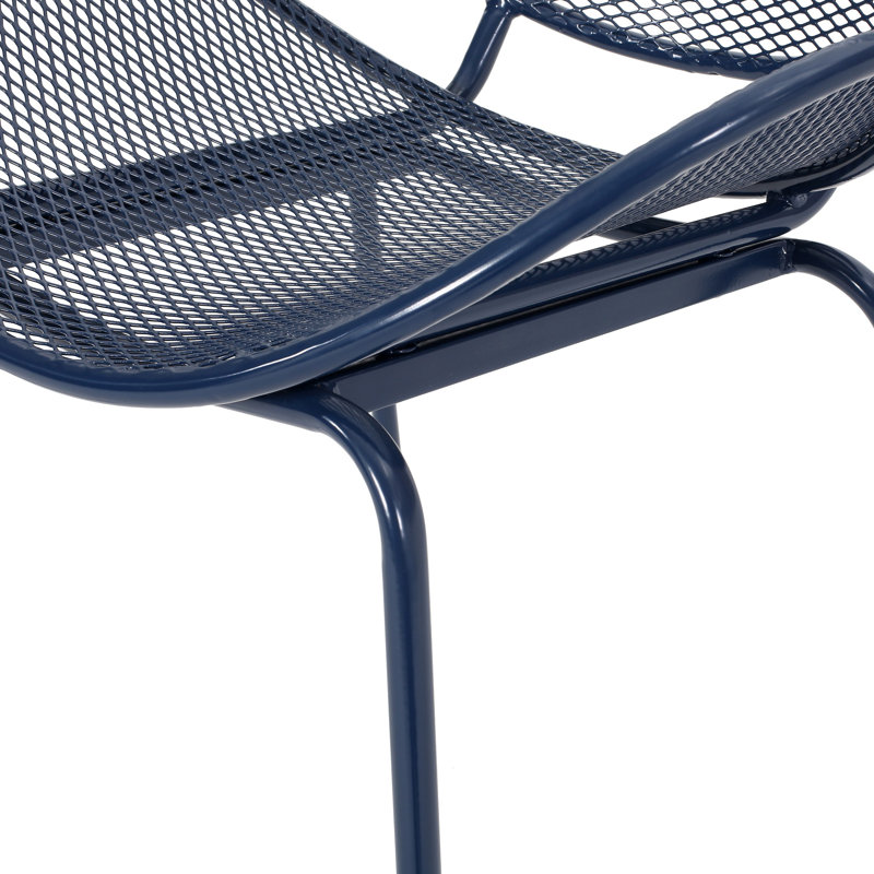 Chaise d'extérieur moderne (ensemble de 2), Marine