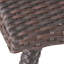 Table d'appoint Rattan Honolulu Brown-1426658213