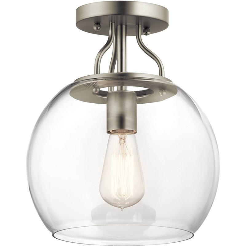 1 - Light 10'' Flush Mount