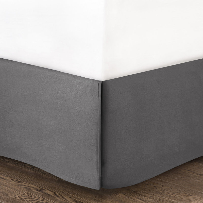 Édredon gris en seersucker pour grand lit, 7 po et confortable 7 po pour grand lit, Grand édredon et 6 pièces supplémentaires