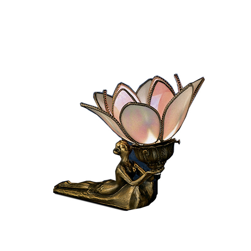 Lampe de fantaisie 9" figurine à bud
