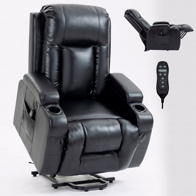 Fauteuil inclinable Infini, Noir