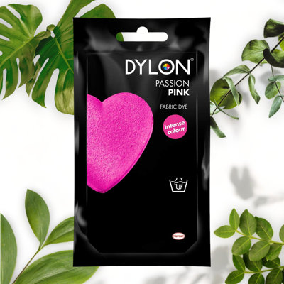 Pion Pink Hand-Dyed Medium Fabric